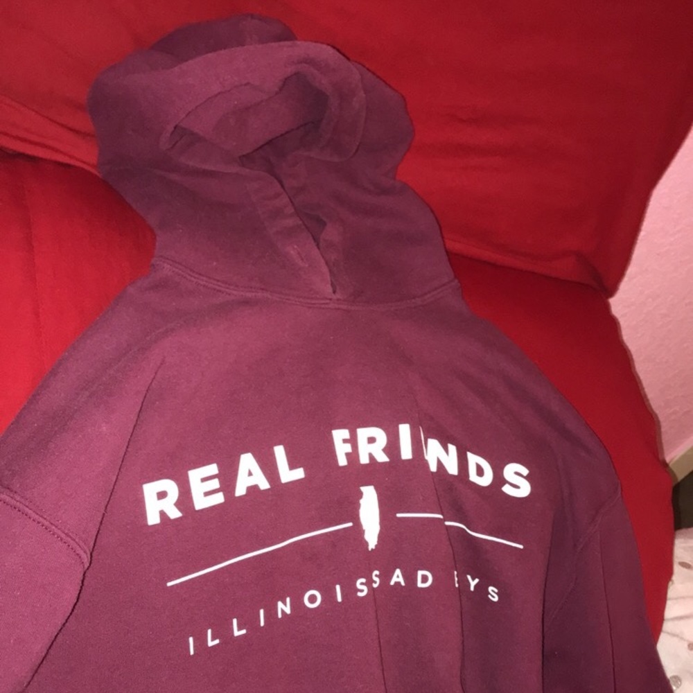 Real friends hoodie